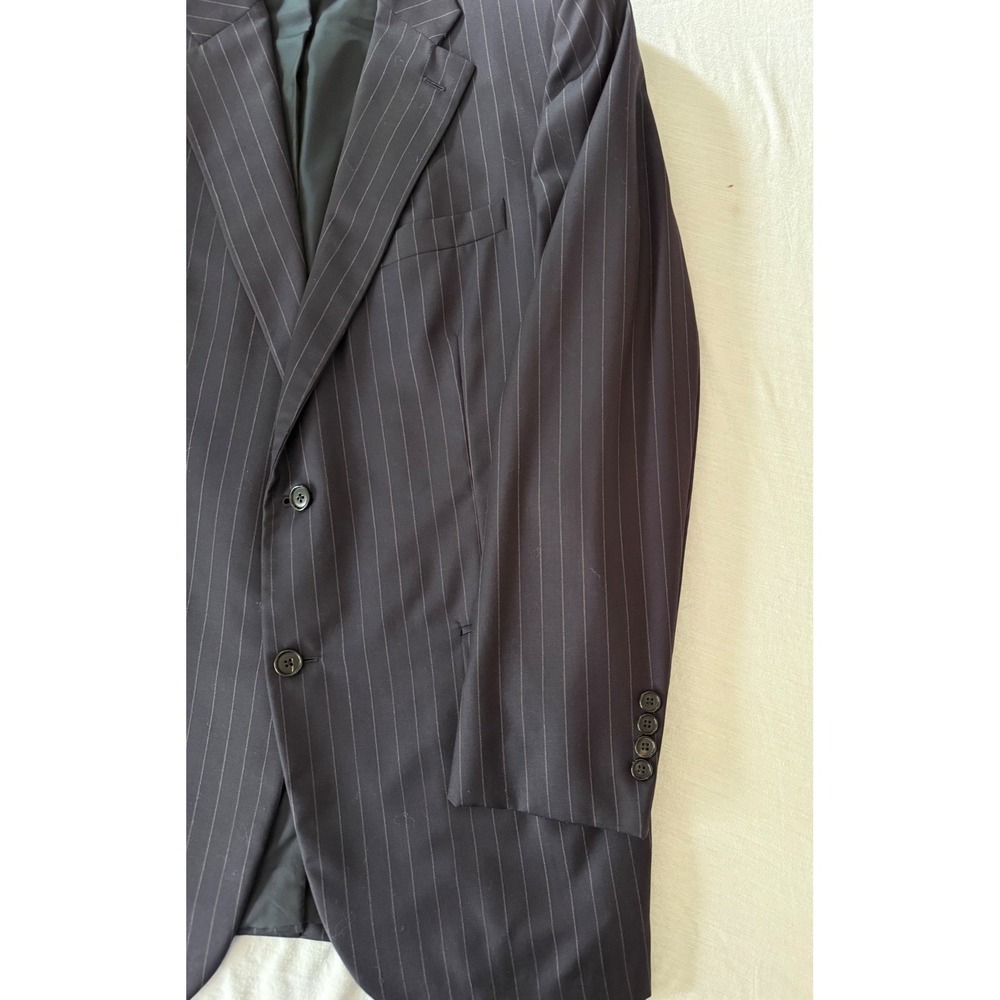 Brooks Brothers Golden Fleece 100% Wool Pinstripe Suit Hand Tailored USA - Picture 15 of 16